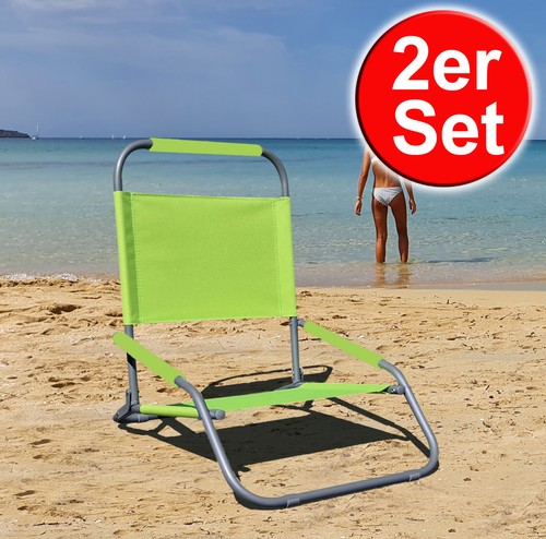 Beach klappstuhl leicht - 2x,
