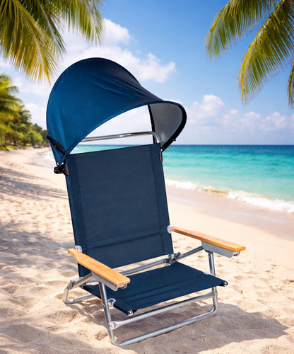 Strandstuhl mit sonnenschutz - strandstuhl,