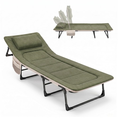 Faltbares campingbett 150kg - faltbares,